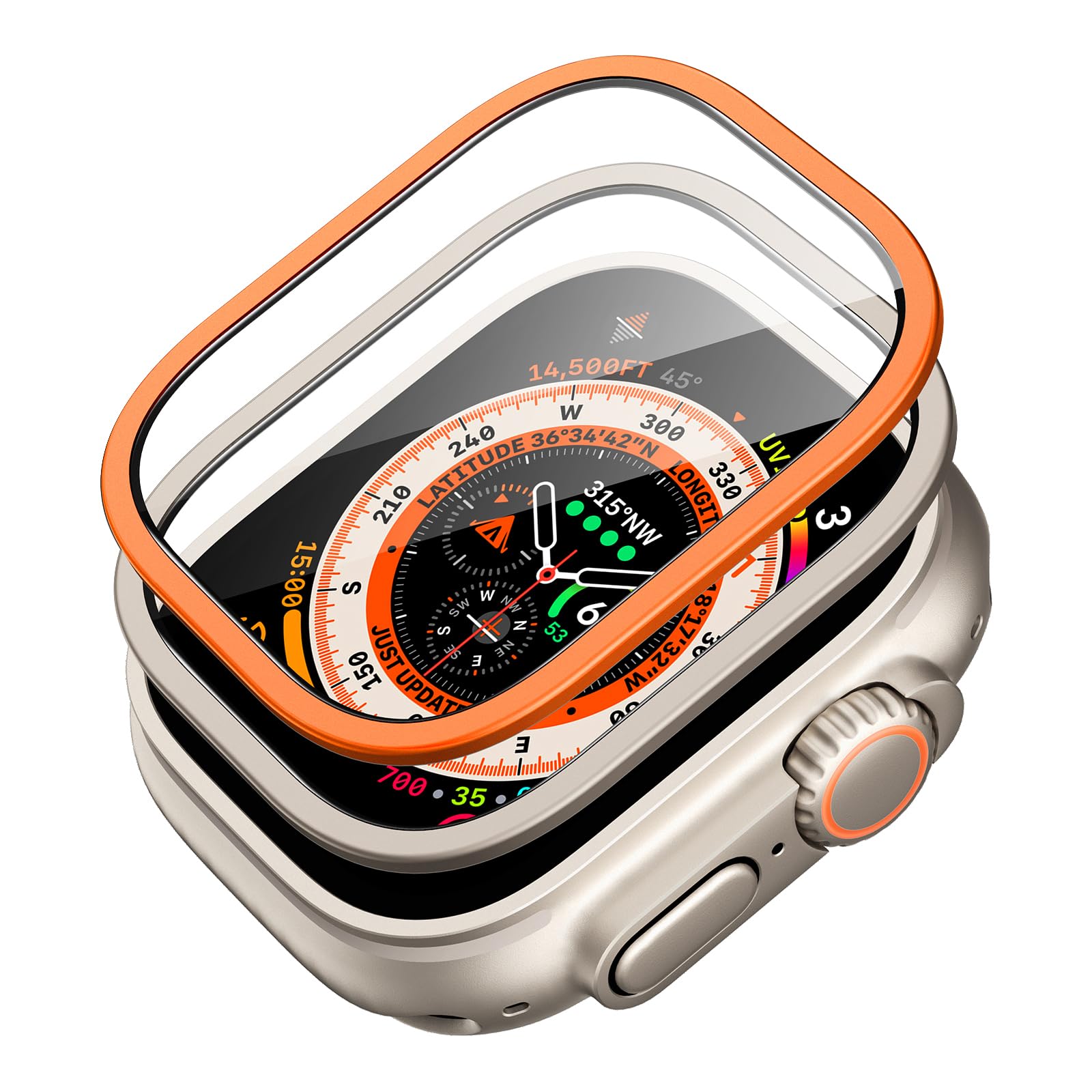 Amazon.co.jp: 【2枚セット】ESR Apple Watch Ultra 2 / Ultra 1 