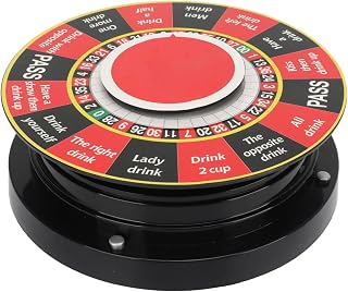 Oumefar , Game Wheel Plastic Electronic Components Fun Playing Present Electric Games Accessory for Bar