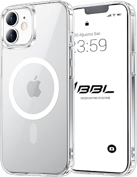 Case for iPhone 11 from Babylon Transparent Case with Camera Protection and Magsafe Wireless Charging