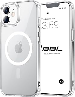 Babilden iPhone 11 için Kılıf Kamera Korumalı Magsafe Wireless Şarj Özellikli Şeffaf Kılıf