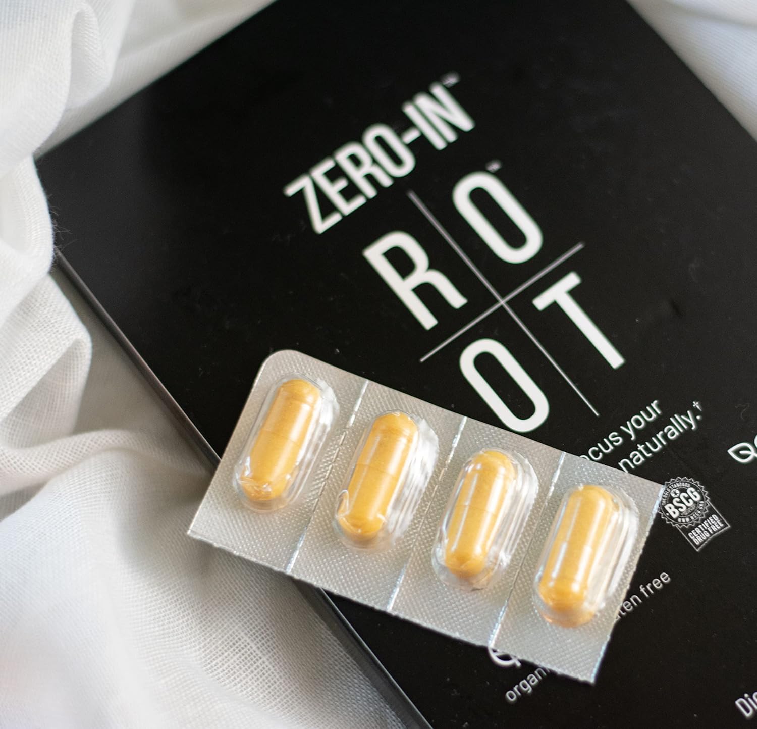 ROOT Wellness Zero-In von Dr. Rahm – Hochwertige Kombination aus Kurkuma und Kiefernrindenextrakt – 60 Kapseln | Kapseln mit Kurkuma, Kiefernrindenextrakt und Vitamin D3 – ideal für die tägliche Ergänzung Ihrer Ernährung.
