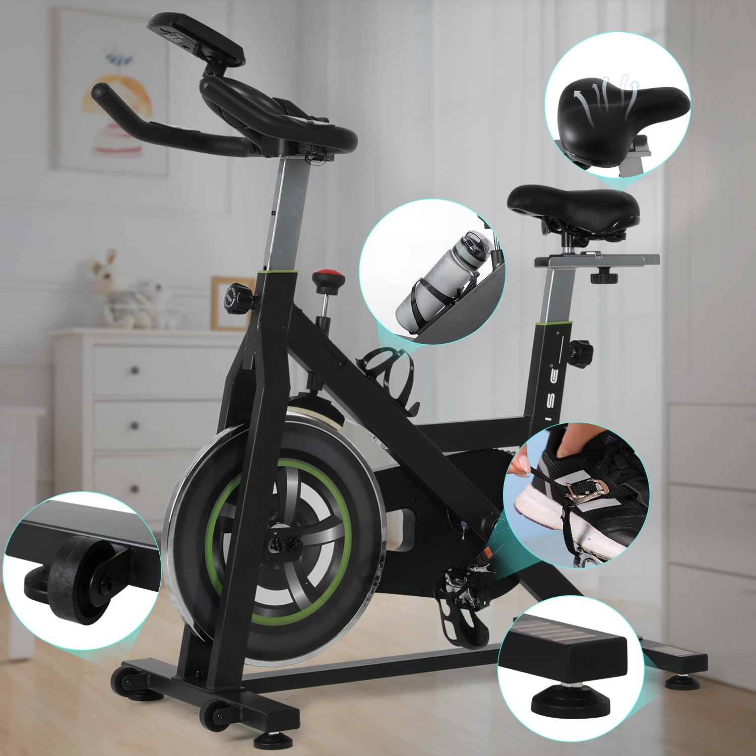 Ciclo Indoor Cadena Para Bicicleta Estatica Ciclo Indoor Bici