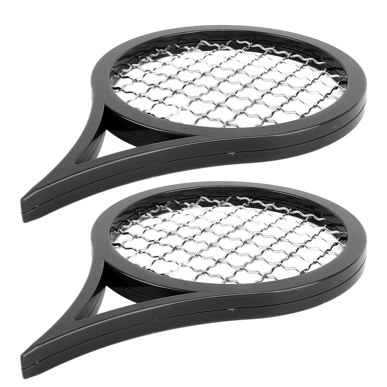 Hair Racket Twist Comb Curling Brush for Men with Curly Hair Twist Up Afro Styling 2pcs (Black), 13 cm x 20 cm - Image 4