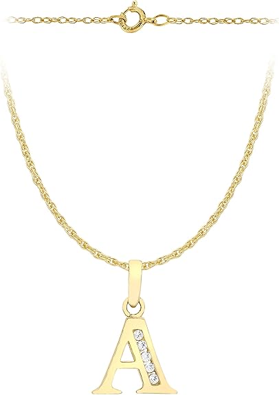 Dames 0,4 mm Prins von Wales halsketting 9k (375