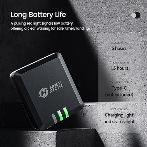 Miniatura 5 de Holy Stone Módulo de transmisión de identificación remota compatible con la FAA piezas de repuesto para drones GPS con cámara para adultos 4K, las