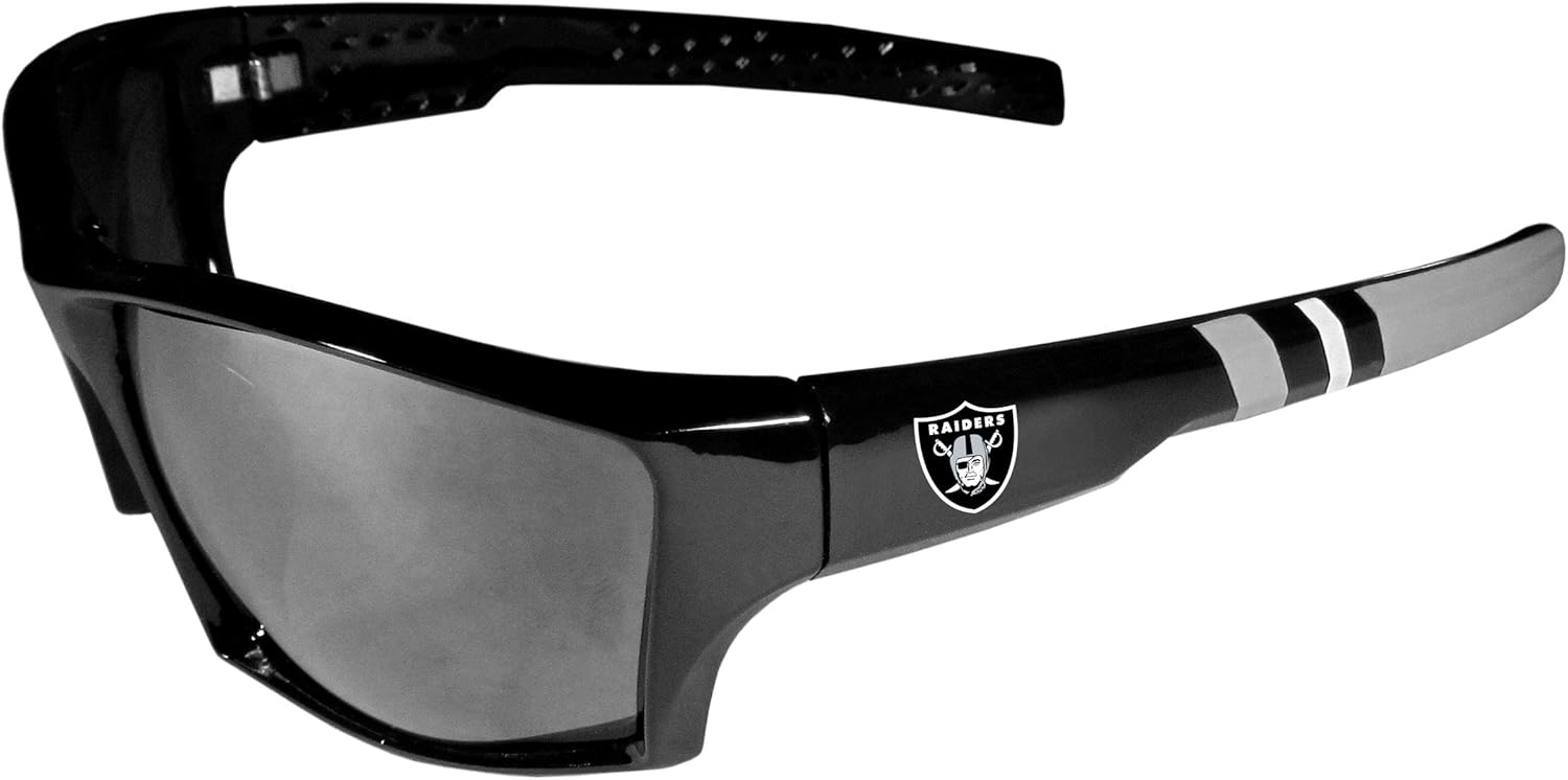 Siskiyou Sports NFL New England Patriots Unisex Edge Wrap Sunglass and Bag Set, Team Colors, One Size : Sports & Outdoors