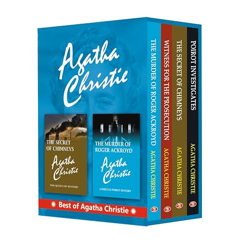 Best of Agatha Christie - Set of 4 Popular Books