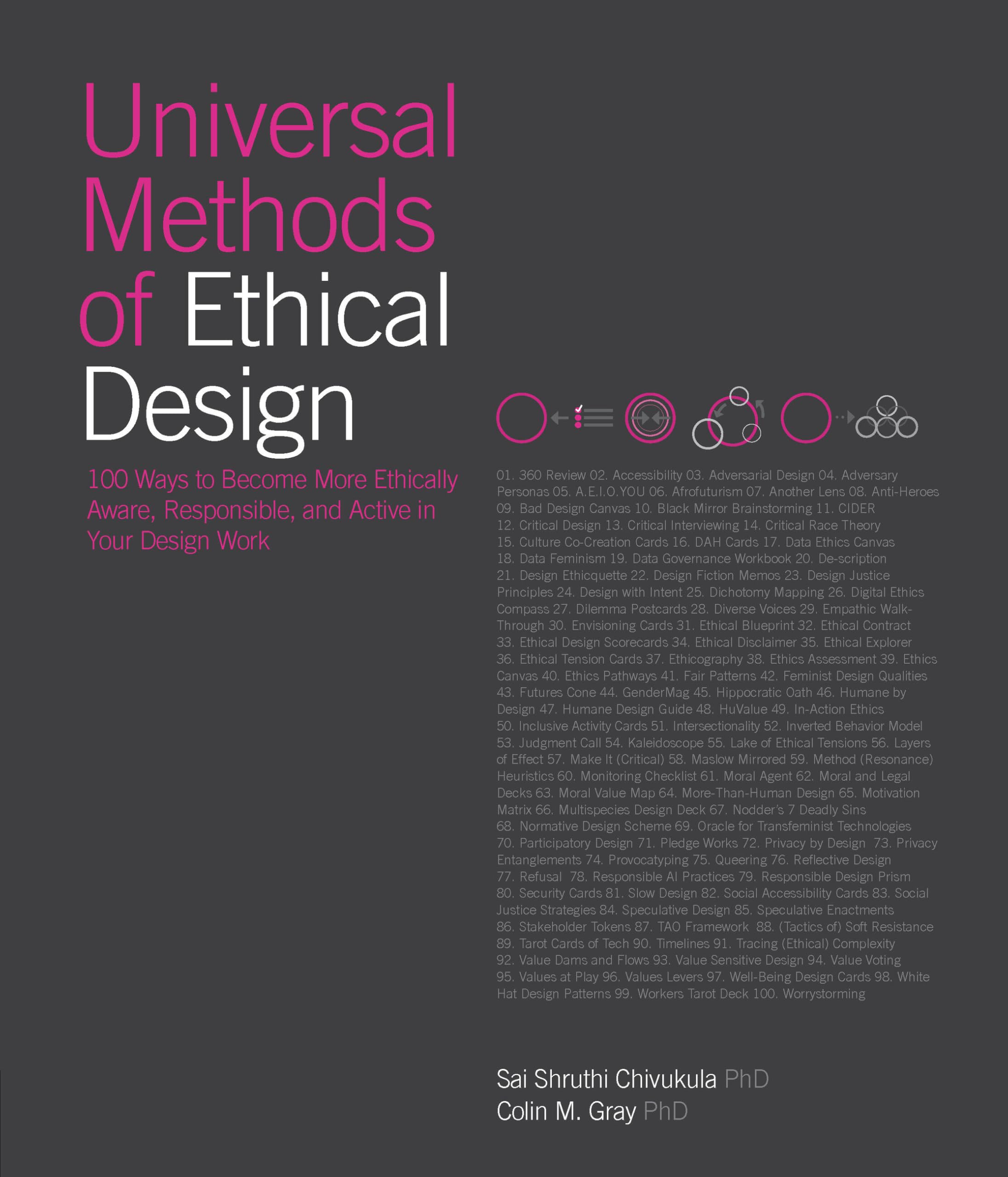 Universal Methods of Ethical Design by Colin Gray (Hardback Book)