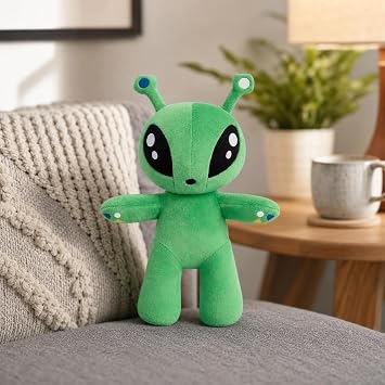 Alien Plush, 35cm Soft Alien Teddy