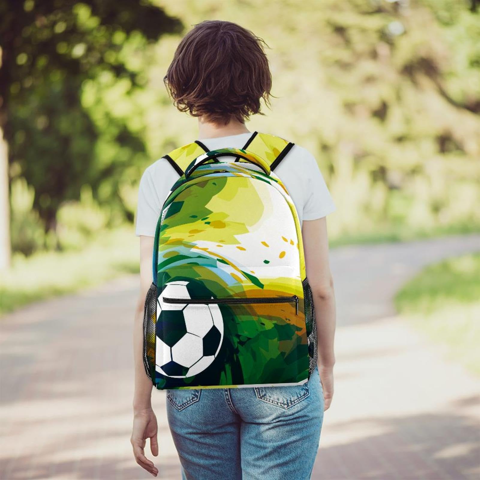 Zaino scolastico per uomini e donne, borsa da viaggio per computer portatile, leggera borsa da viaggio, zaino casual per libri