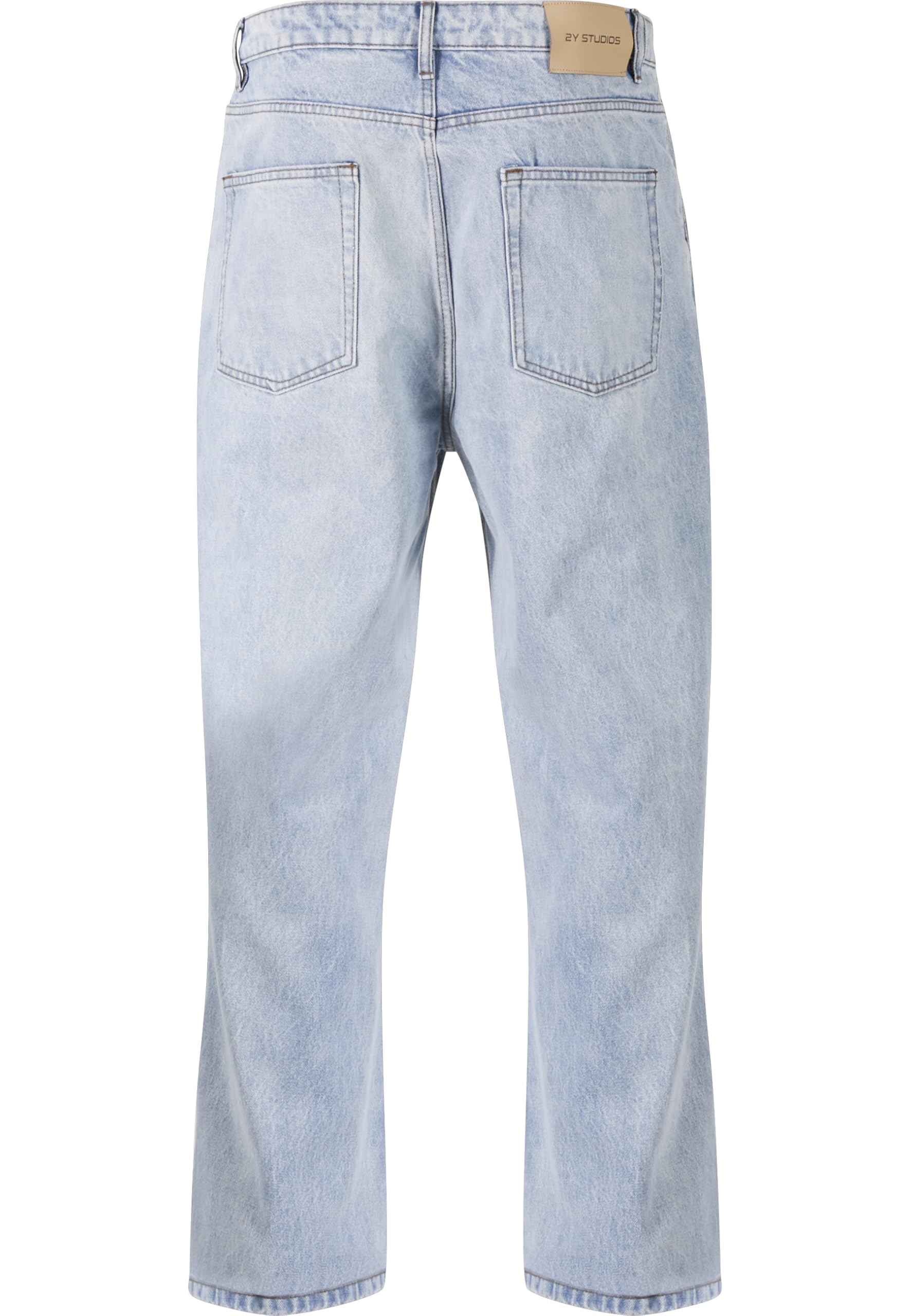 Herren Baggy Jeans Adrik Basic raw Blue