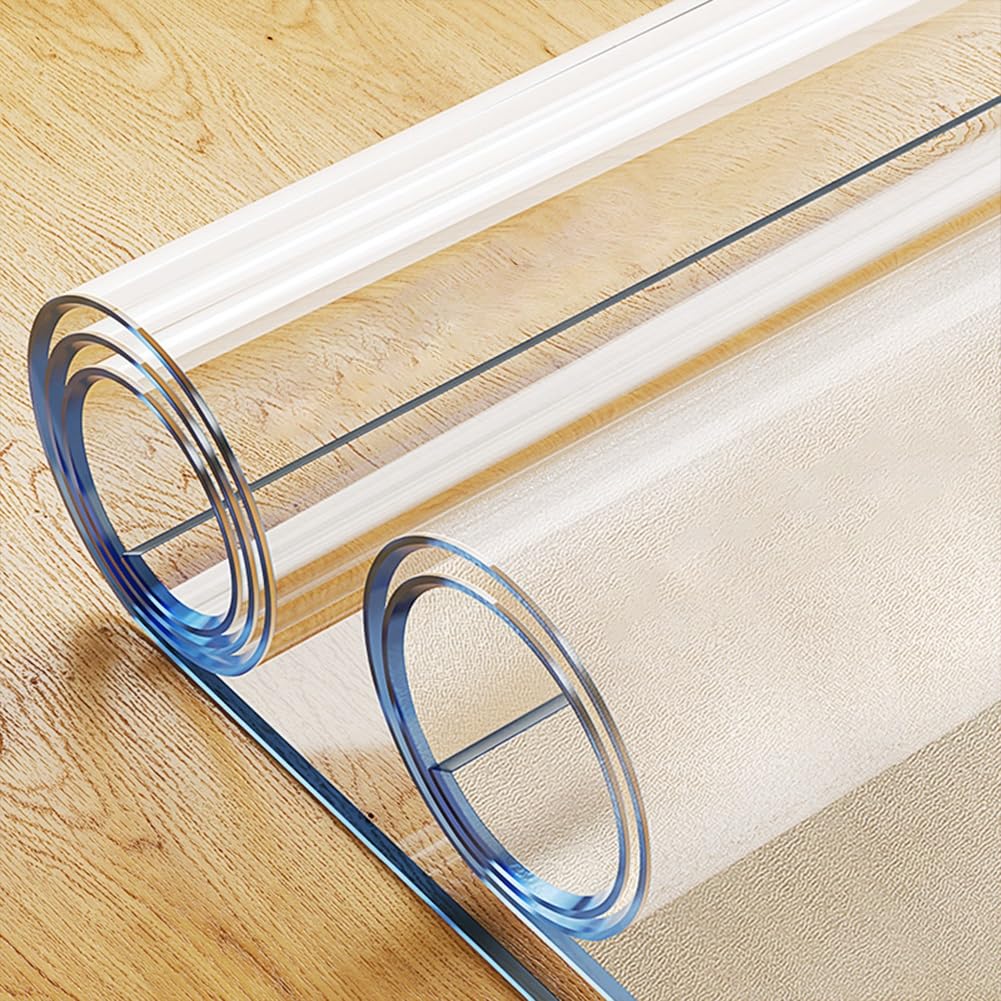 Transparente Stuhlmatte Für Hardböden 170 X 260 Cm - Bürostuhlmatte Für Laminat & Parkett - FANDIAO
