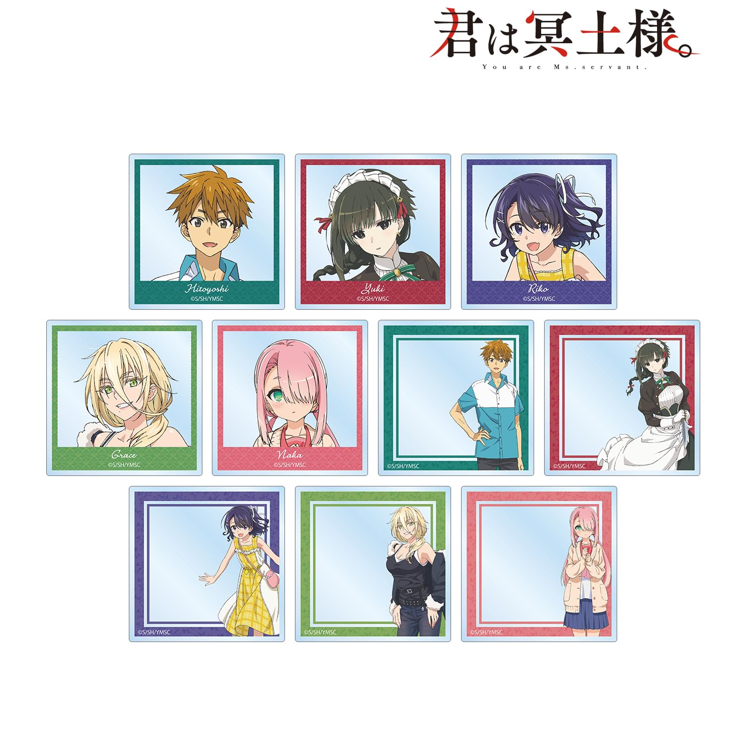 TV Anime Kimi wa Meadow Trading Acrylic Cards Box of 10