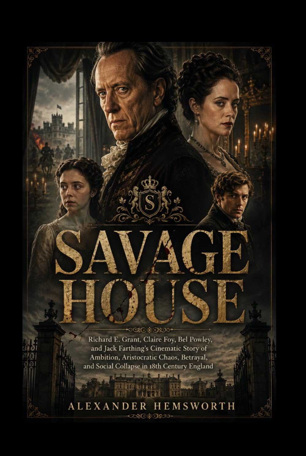 SAVAGE HOUSE film historique Angleterre 18e siecle avec Claire Foy et Richard E Grant