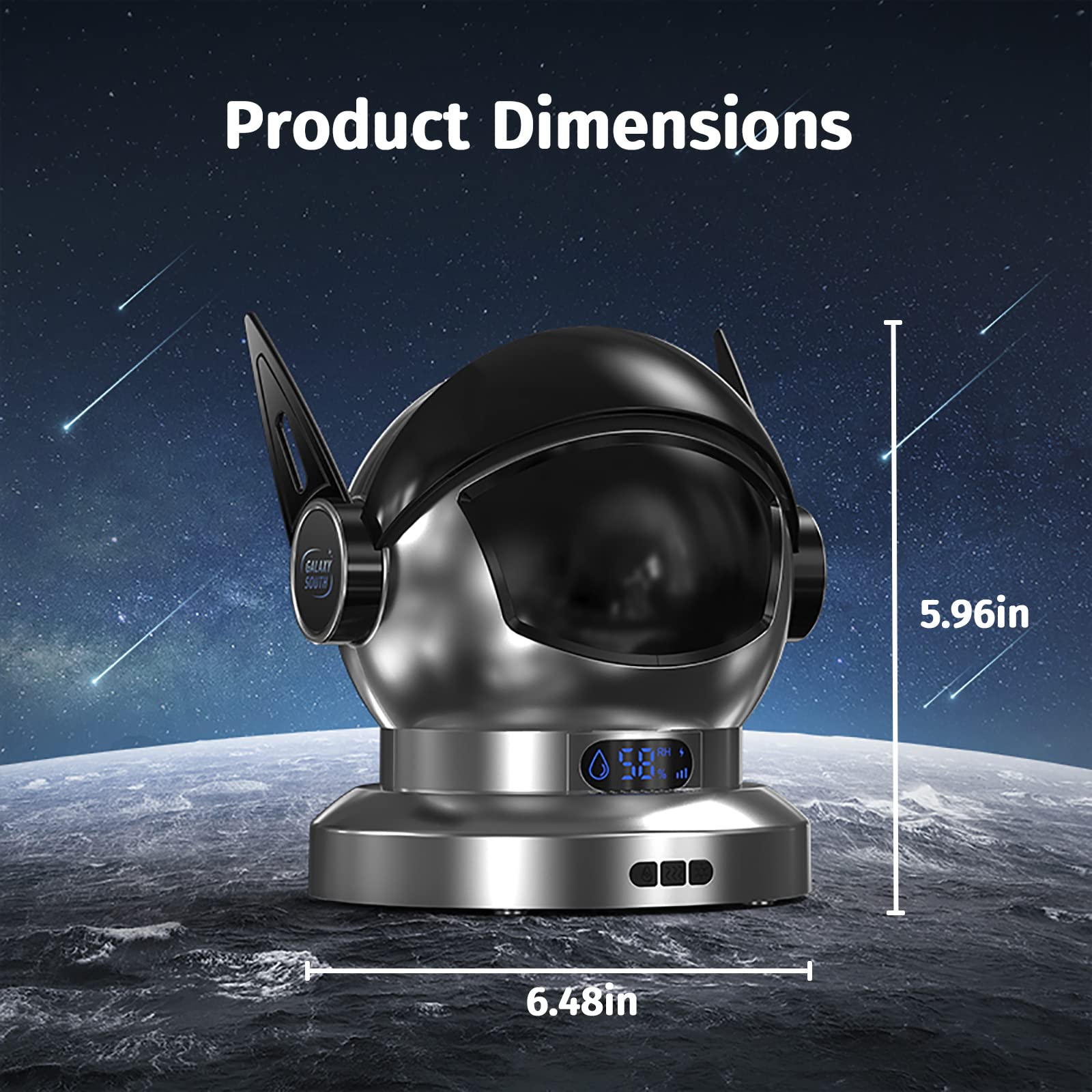 Amazon.co.jp: 【2023最新】宇宙飛行士のアロマディフューザー,宇宙