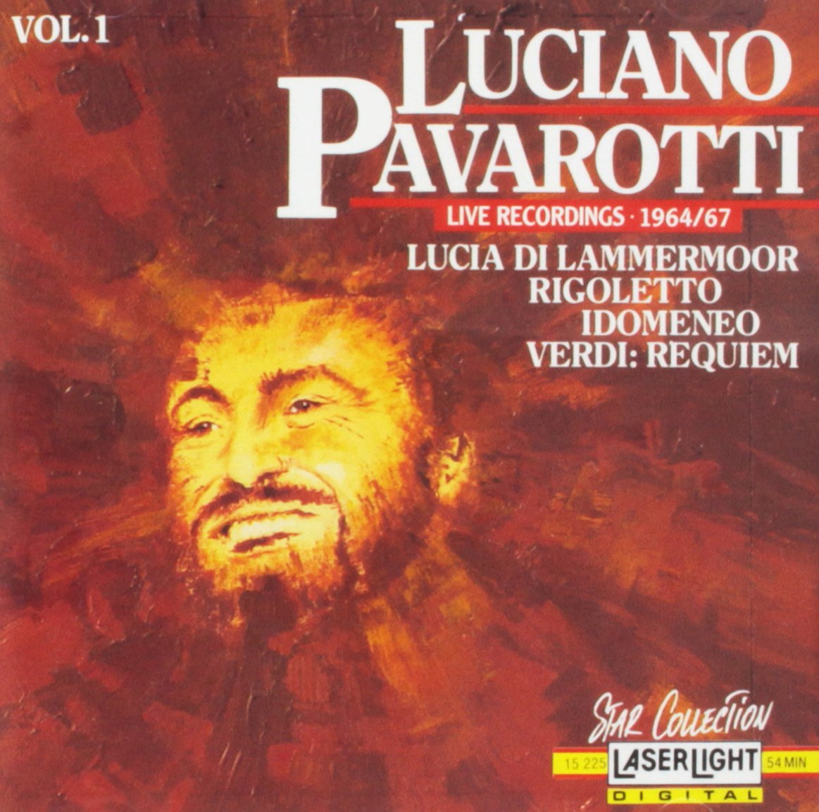 Live 1964-1967 Vol 1 / Rigoletto / Requiem [Audio CD] Pavarotti; Donizetti; Verdi and Mozart