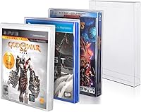 Vista 5 de Protector de caja de juegos compatible con CD Jewel Games, PS1 Games Clear Case – Bolsas de venta al por menor a granel de 0.014 in – Estuche