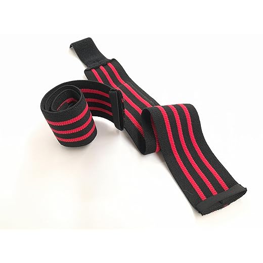 Inzer Iron Z Wrist Wraps (Pair) - Powerlifting Weightlifting Strength Training (20" - Medium)