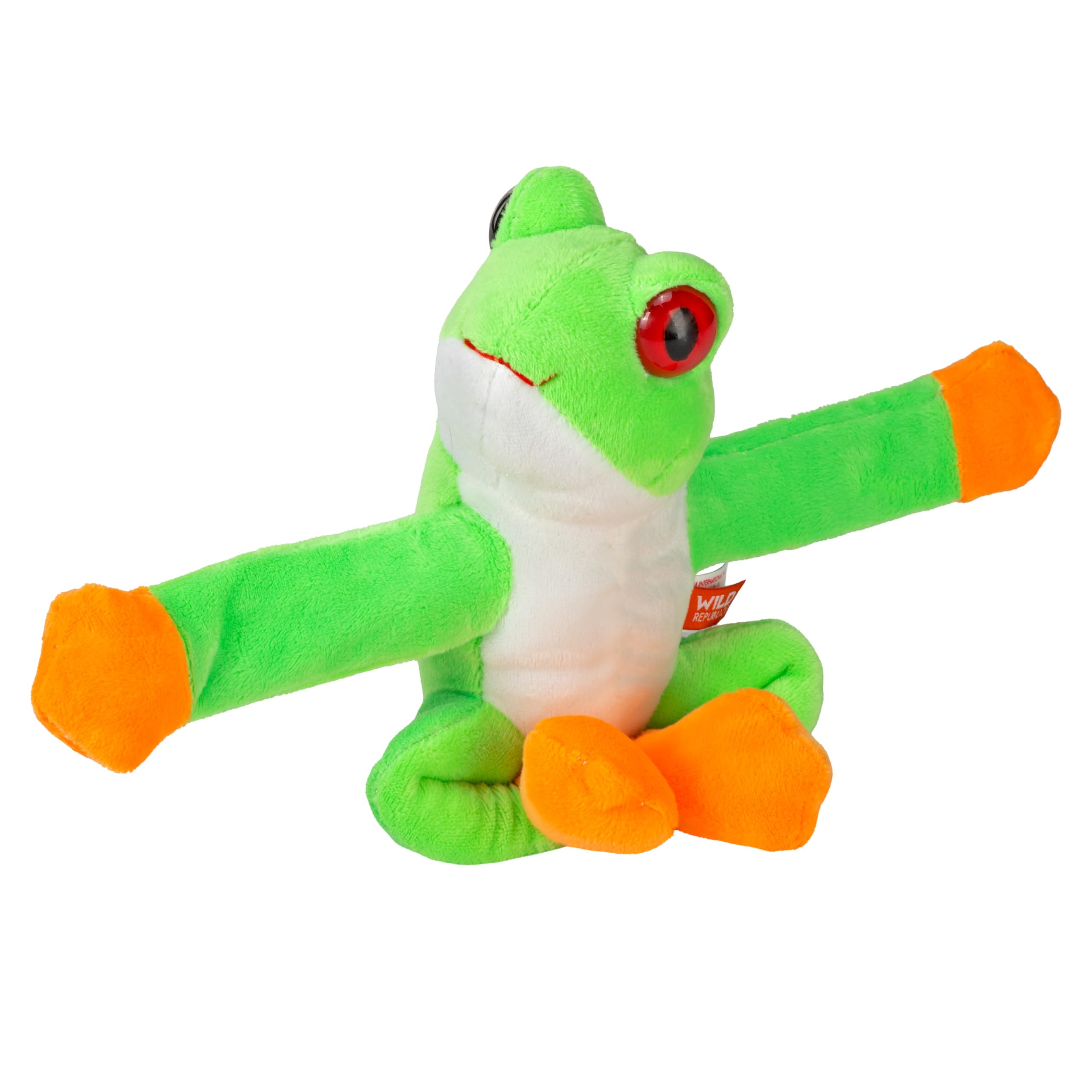 Amazon.com: Wild Republic Huggers Red-Eyed Tree Frog Plush Toy