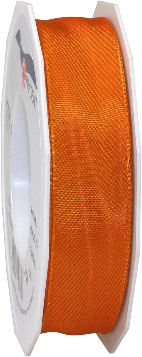Präsent Lyon Wired Taffeta Ribbon, Blush, 40 mm-25 m
