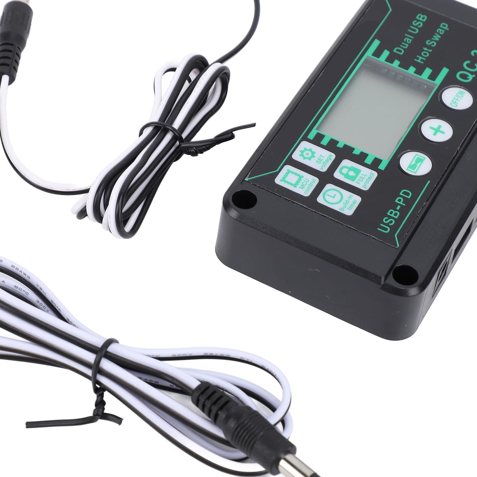 Tnfeeon Kit Pannello Solare da 100 W Caricatore Solare Monocristallino Converte in Modo Efficiente la Luce con Controller da 100 A Doppie Porte USB 12 V 24 V per Barca Viaggio Compatto 16 X 11