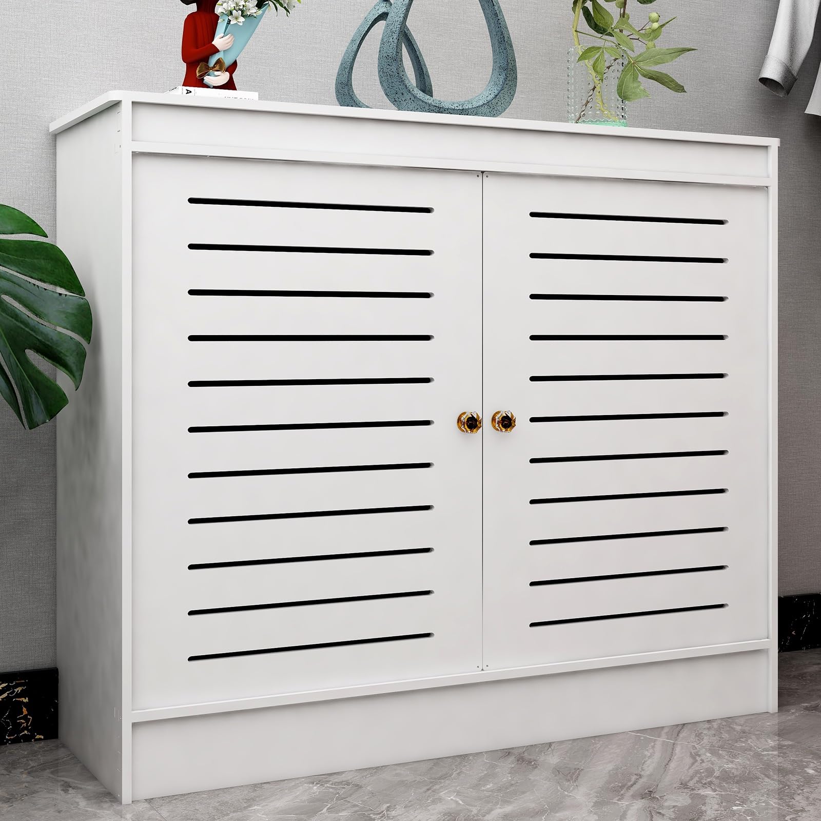 Radiator Cover Heating Cabinet, Radiator Protection Cover, Extra Shelf Storage, Modern Wooden Radiator Cover, Wall Cabinet Heating Covers for Living