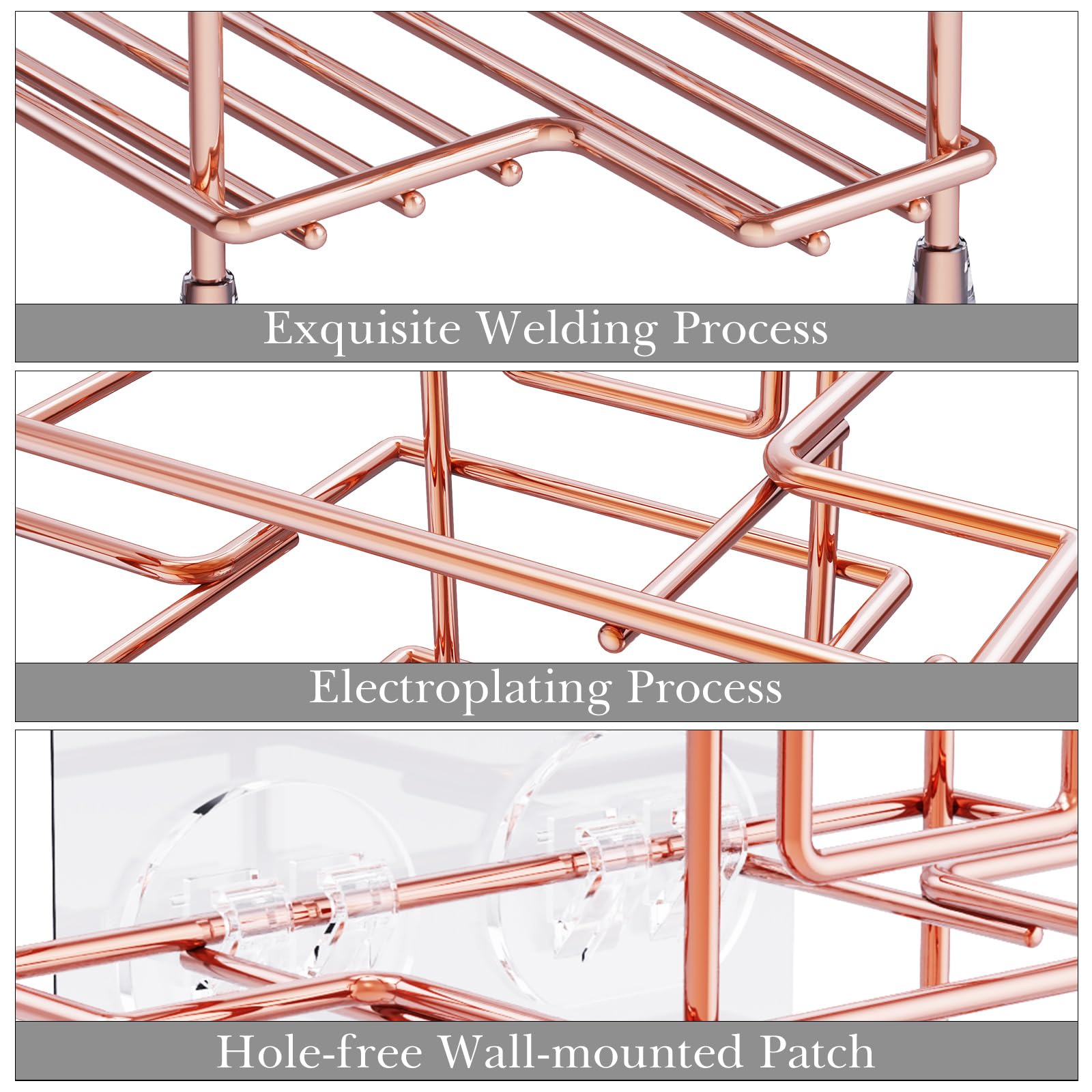 Portaspazzolino Ventilato In Acciaio Inox - Organizza Spazzolini, Dentifricio E Più, 6 Scomparti - Foto 7