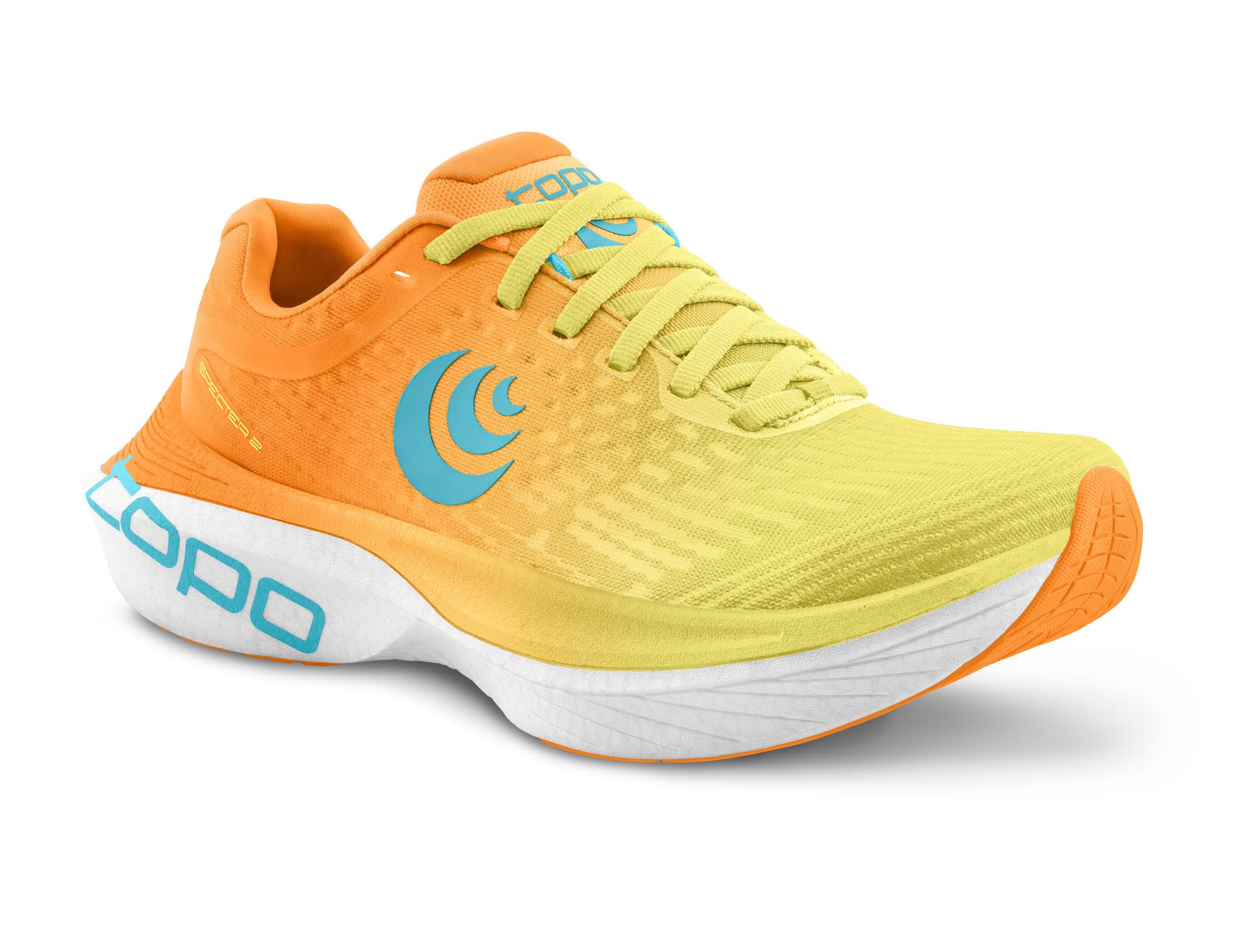 Topo Athletic Uomini Specter 2 Scarpe da Corsa Scarpa da Competizione Orange/Blue - Arancione