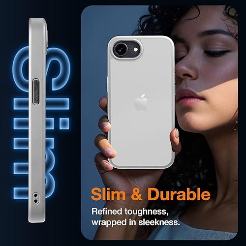 Miniatura 541 de Yriklso Strong Magnetic Case for iPhone 11 [Compatibilty with MagSafe] Protective Shockproof Cover Phone Case for iPhone 11 6.1" Frosted Purple