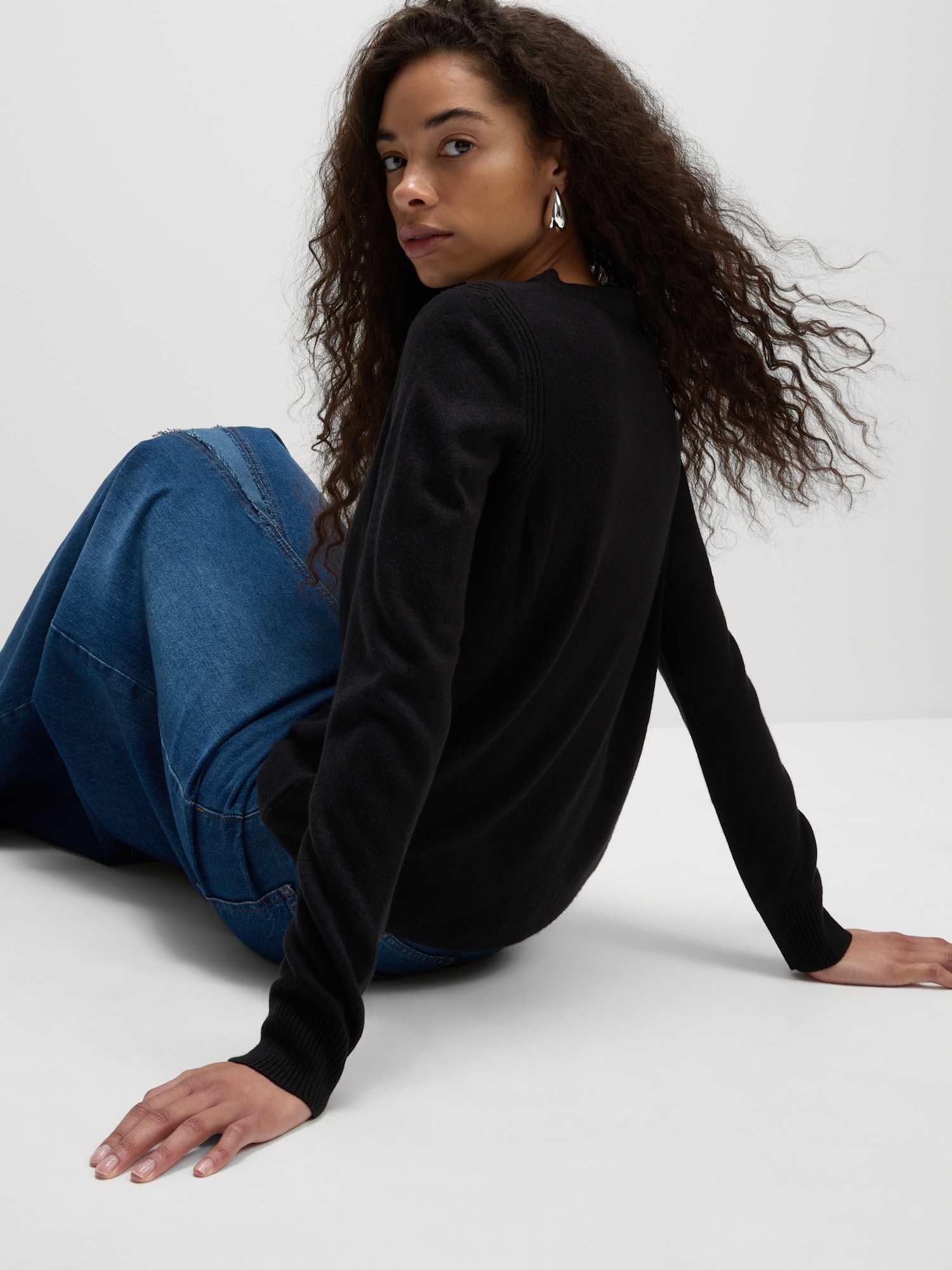 Marks & Spencer Donna Super Morbido Girocollo Maglione – vestibilità Regolare