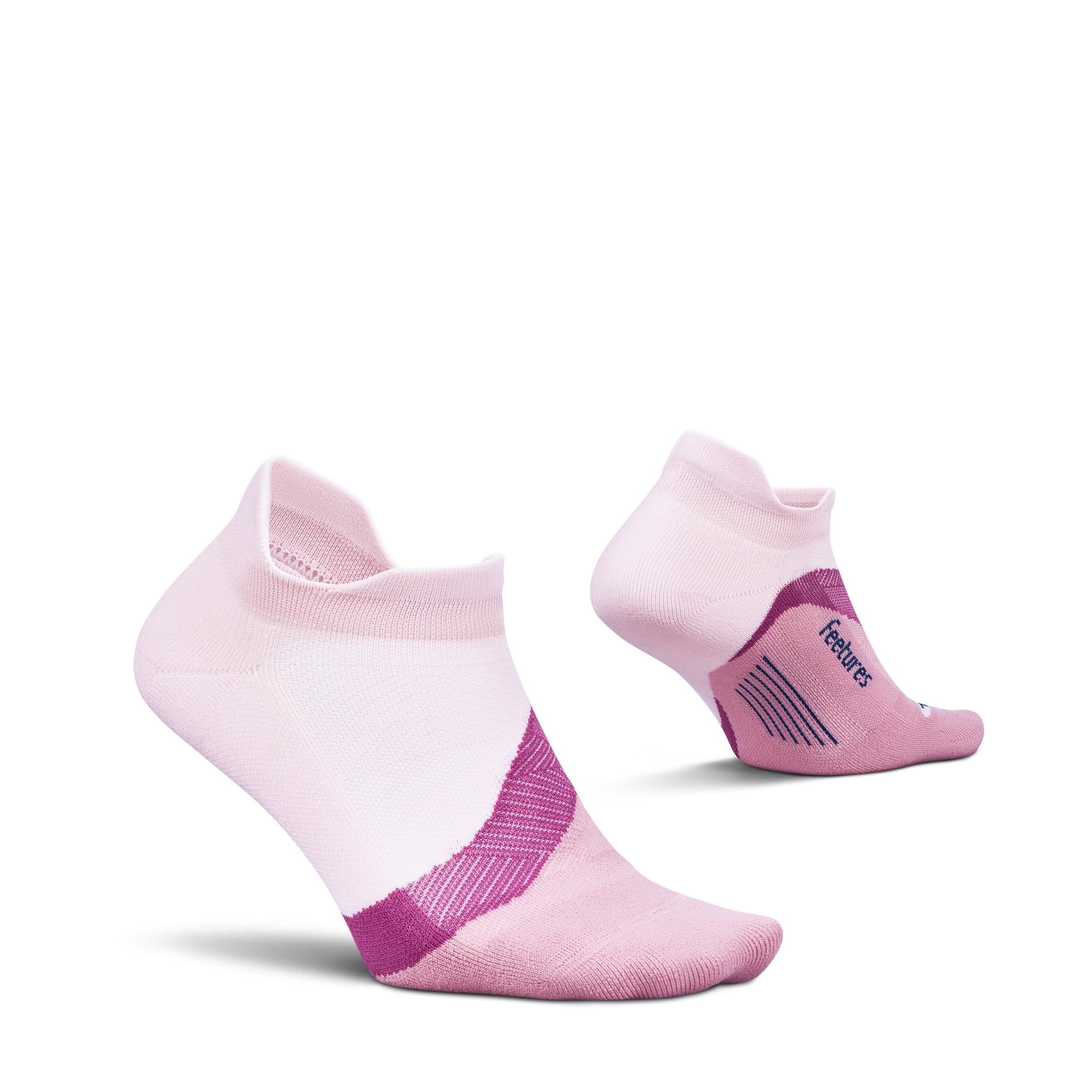 Feetures Elite Light Cushion No Show Tab Sock Wave