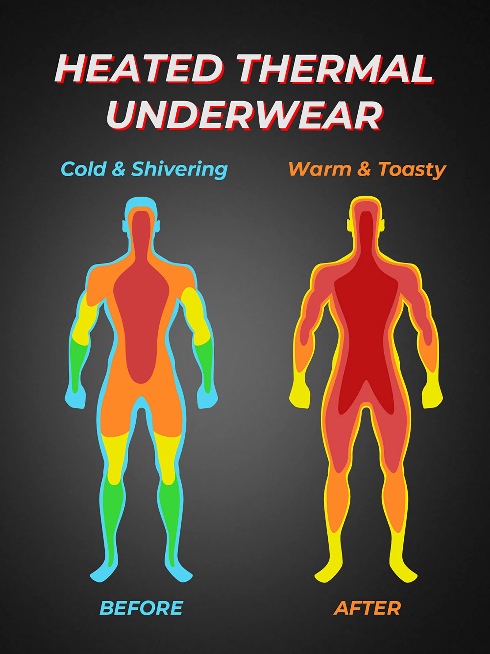Femmes Ski Hiver sous-vêtements Chauffants Combinaison de Moto Chemises et Pantalons de Moto Thermique Alimentés par USB