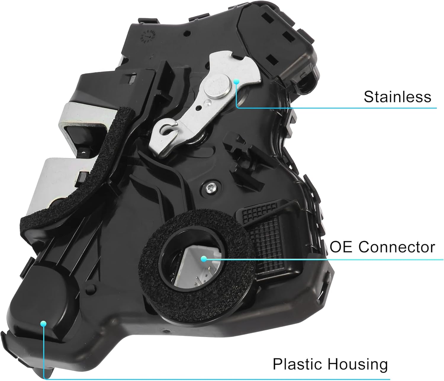X AUTOHAUX Power Door Lock Actuator Motor Front Right Passenger Side for Toyota 4Runner Camry for Scion IQ for Lexus CT200h ES300h 69030-0C050 69030-42230