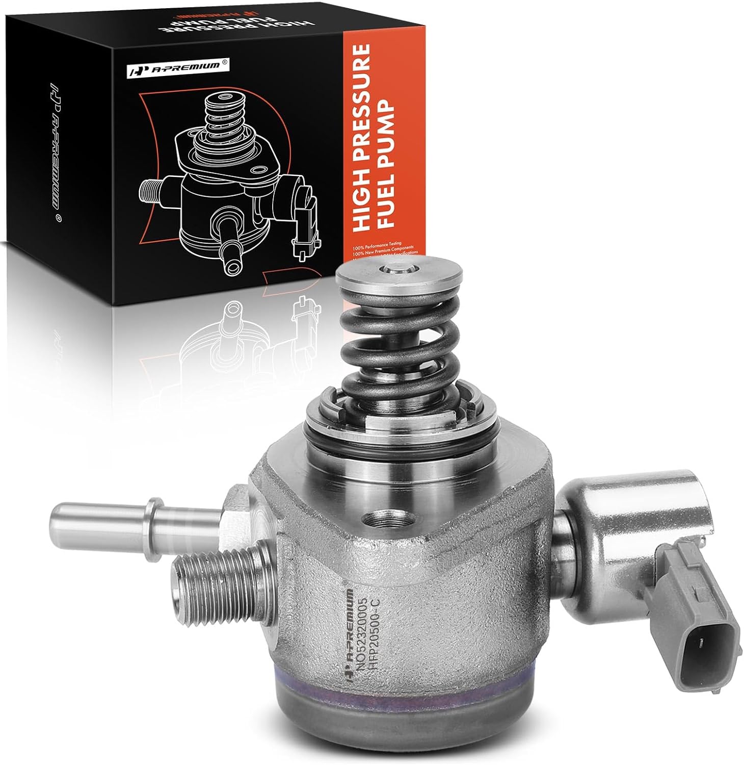 A-Premium High Pressure Fuel Pump with O-Ring Compatible with Ford F-150 F150 2015-2017, Fusion 2017-2018, Edge 2015-2018 & Lincoln MKZ 2017/2019, MKX 2016-2018, Continental 2017-2019, 2.7L 3.0L,