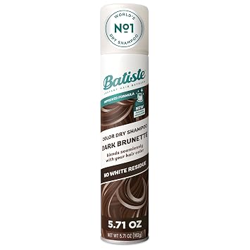Batiste Dry Shampoo for Dark Hair, Tinted Dry Shampoo, 5.71 Oz