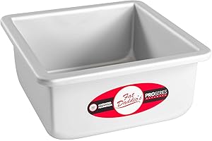 Fat Daddio's 6 Inch Square Cake Pan: Perfect for Precise and Even Baking