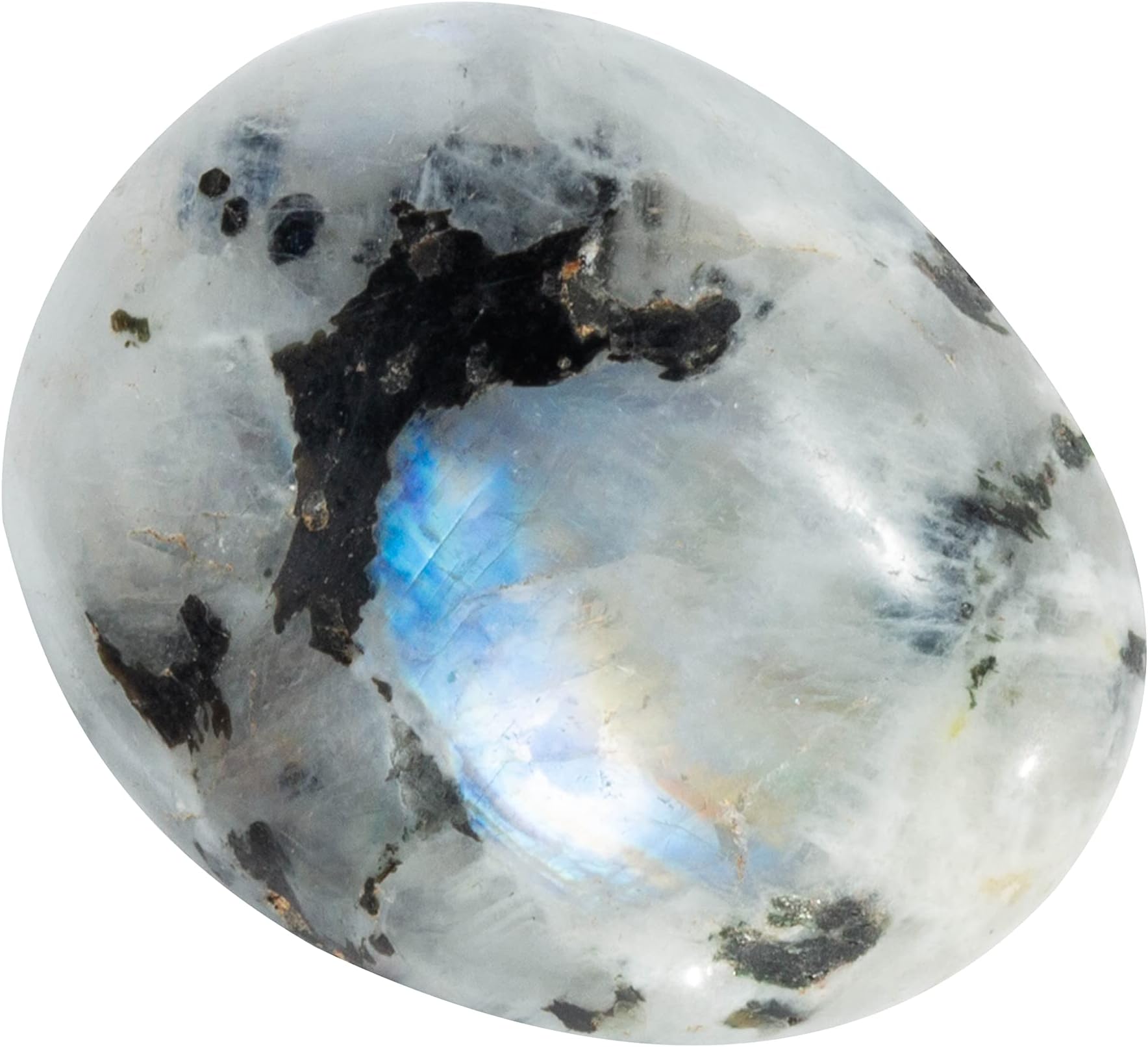 The Chrysalis Stone | Rainbow Moonstone Tumbled Stone