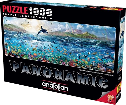 Miniatura 2 de Anatolian Puzzle - Ocean Panorama, rompecabezas de 1000 piezas, #1121