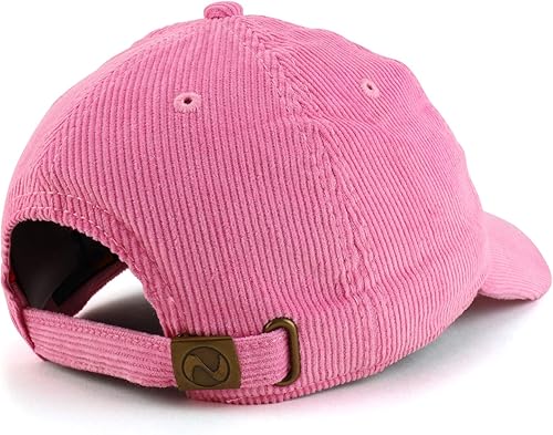 Miniatura 3 de Trendy Apparel Shop Gorra de béisbol de pana de algodón sin estructurar