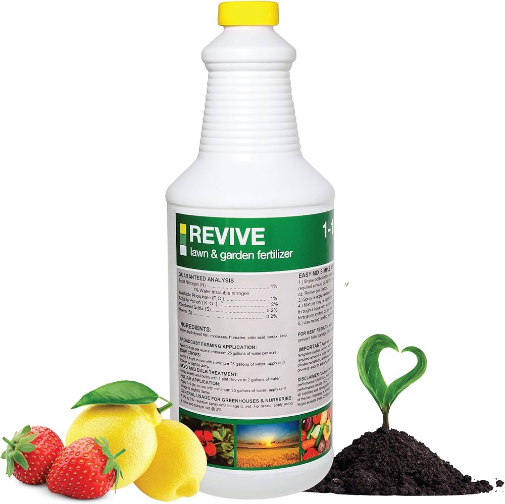 Amazon.com : GGO Revive Organic Fertilizer Concentrate with