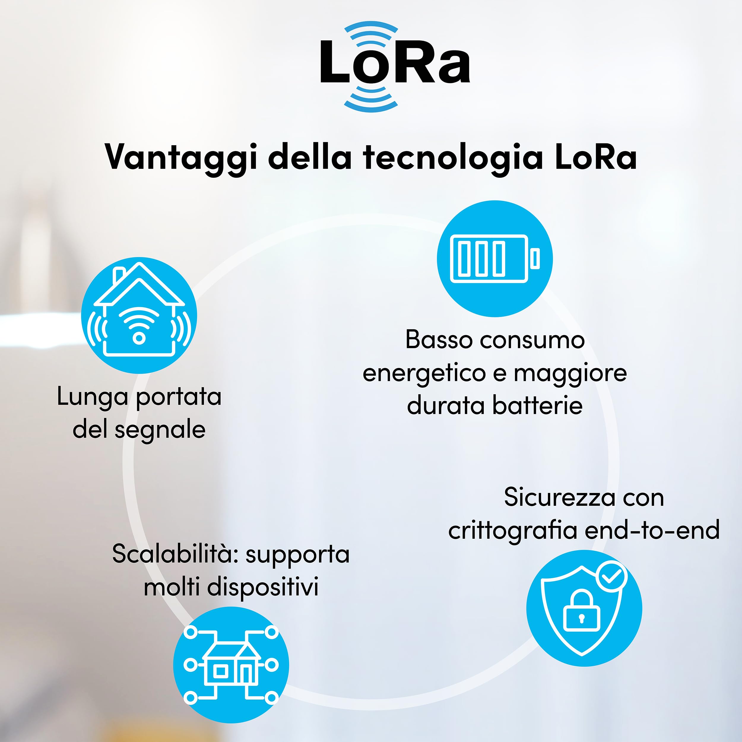 Beghelli - Kit Allarme Dom-e, Sistema Antintrusione Wireless WIFI/GSM 4G LoRa, Senza Fili, Compatibile con Alexa e Google Home, Installazione Senza Cablaggio, Pulsante SOS