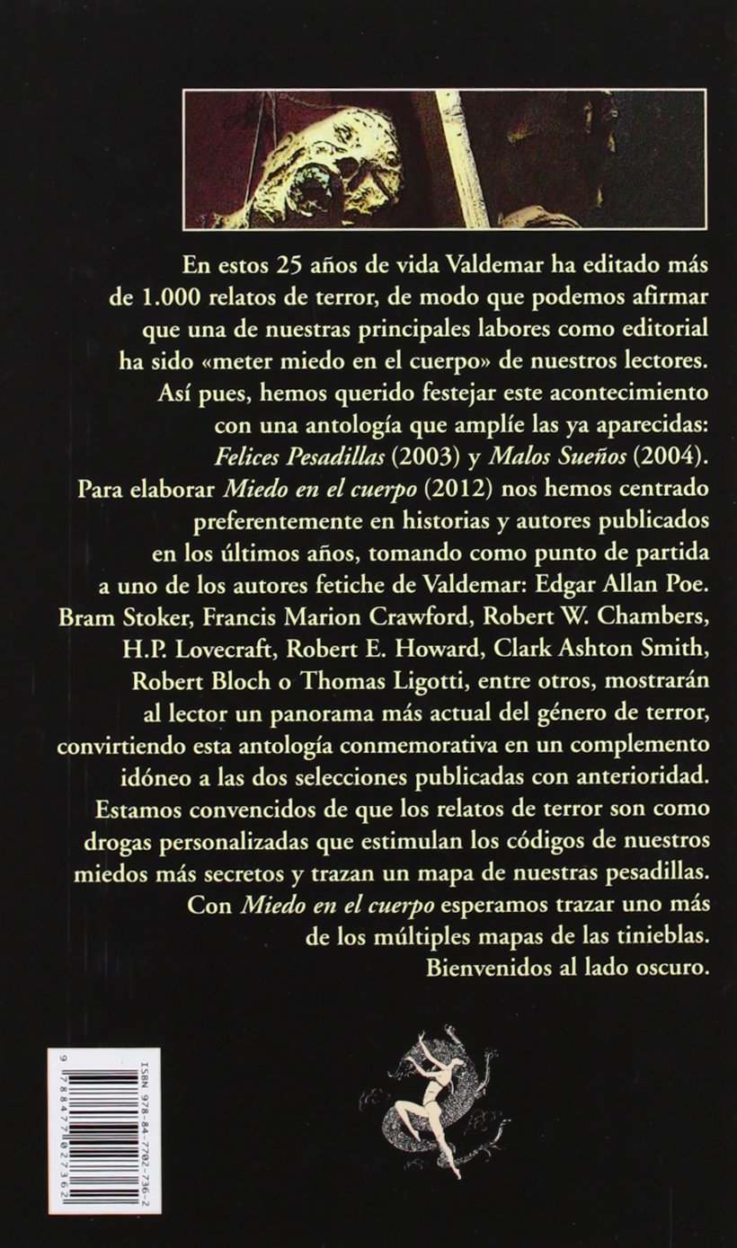 Miedo en el cuerpo: 25 años de terror con Valdemar (El Club Diógenes)