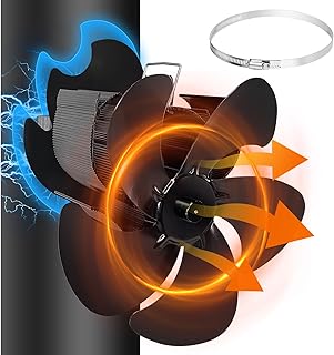Jumoking Magnetic Stove Fan