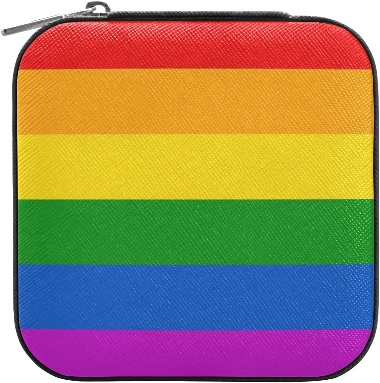 Leather Small Jewelry Box Travel Portable Jewelry Case