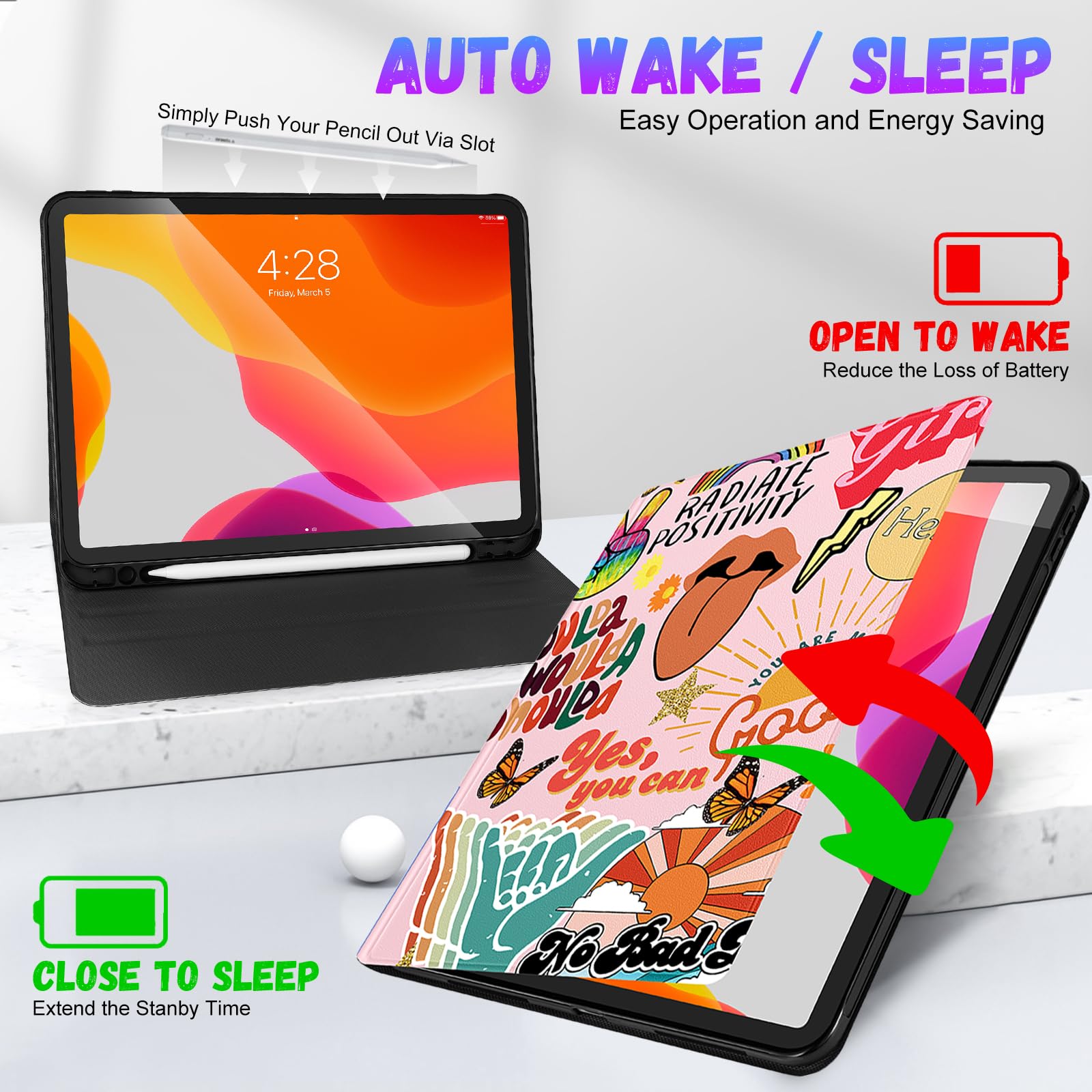 Amazon.com: Uppuppy for iPad Air 13 Inch M2/M3, Pro 12.9 Case