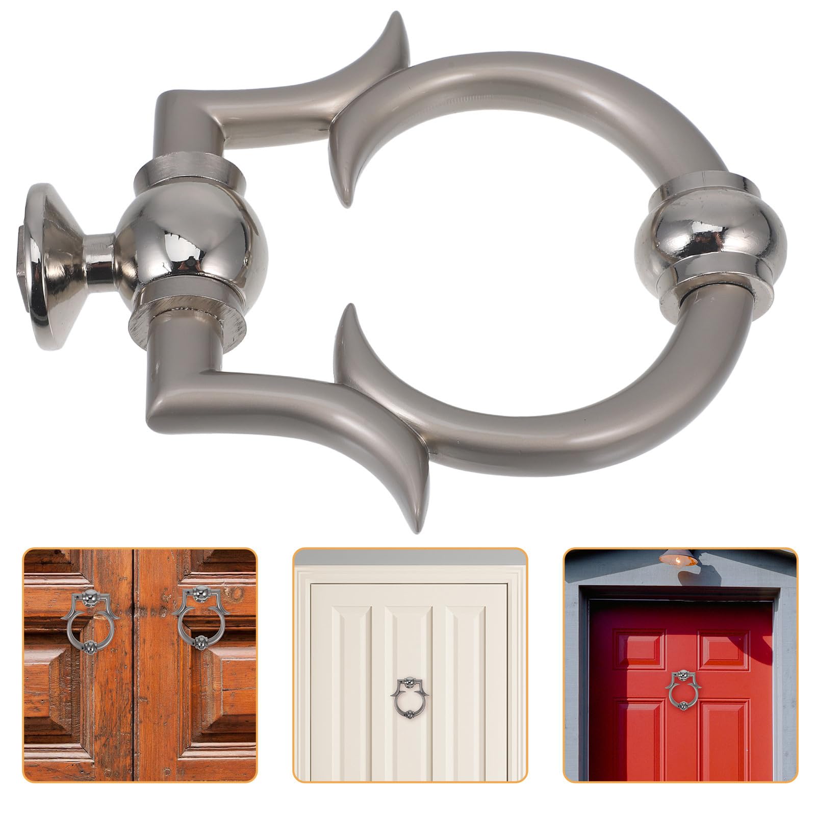 Aldaba de puerta de aleación de zinc para renovar la decoración interior y exterior