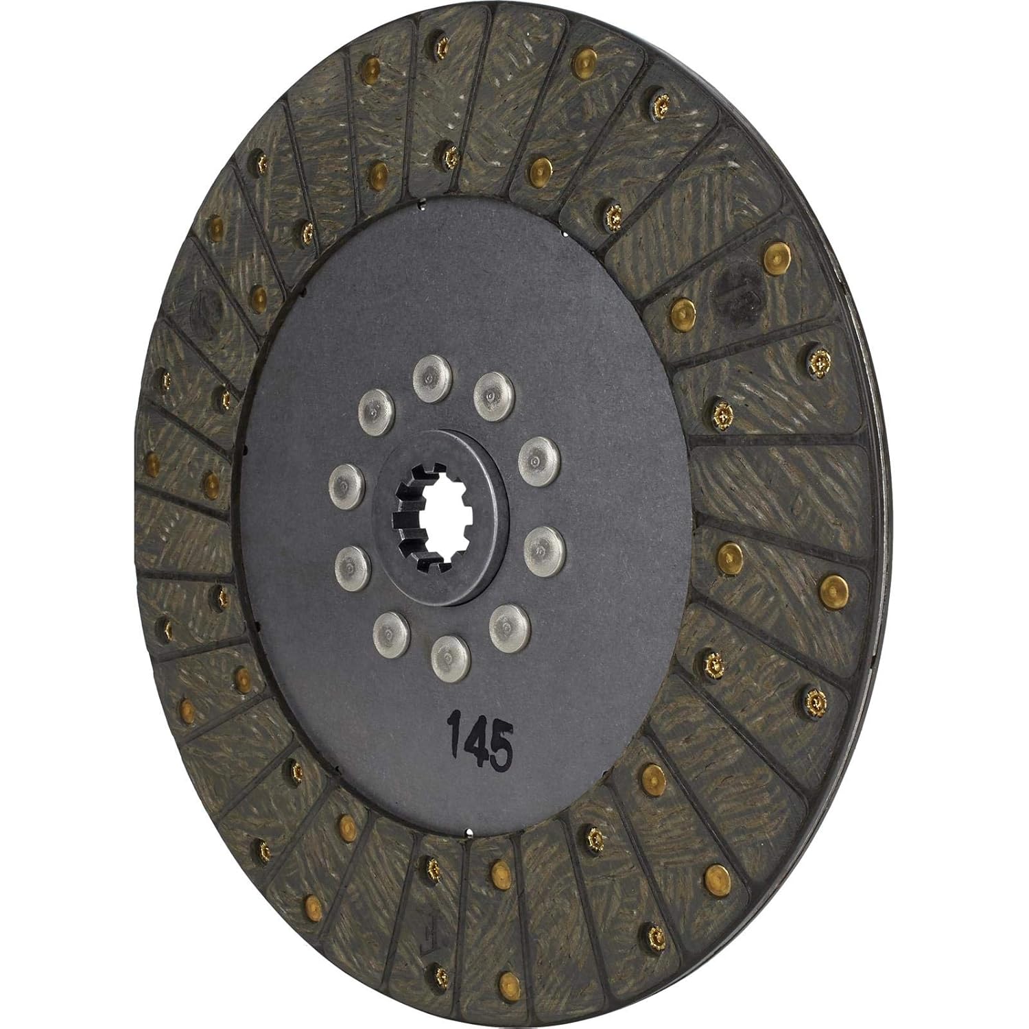 Ace Mfg. 10-1/2" GM Organic Clutch Disc, Solid, 1-1/8 10-Spline