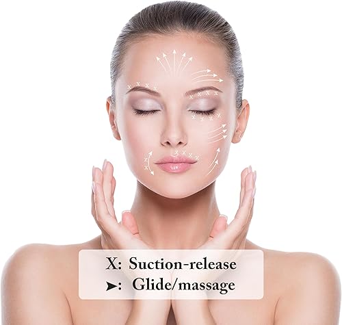 Vista 6 de Juego de 4 ventosas de vidrio de silicona, tazas de ventosas de silicona para masaje, ventosas al vacío para cuerpo, cara, pierna, brazo, espalda