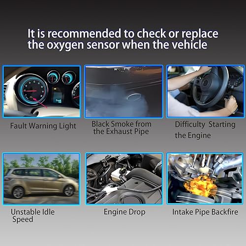 Miniatura 5 de MTKHMN Sensor de oxígeno O2 Downstream compatible con Chevrolet Cruze Limited 2011, 2012, 2013, 2014, 2015, Chevy Sonic 2012-2020, Chevy Sonic 2016,