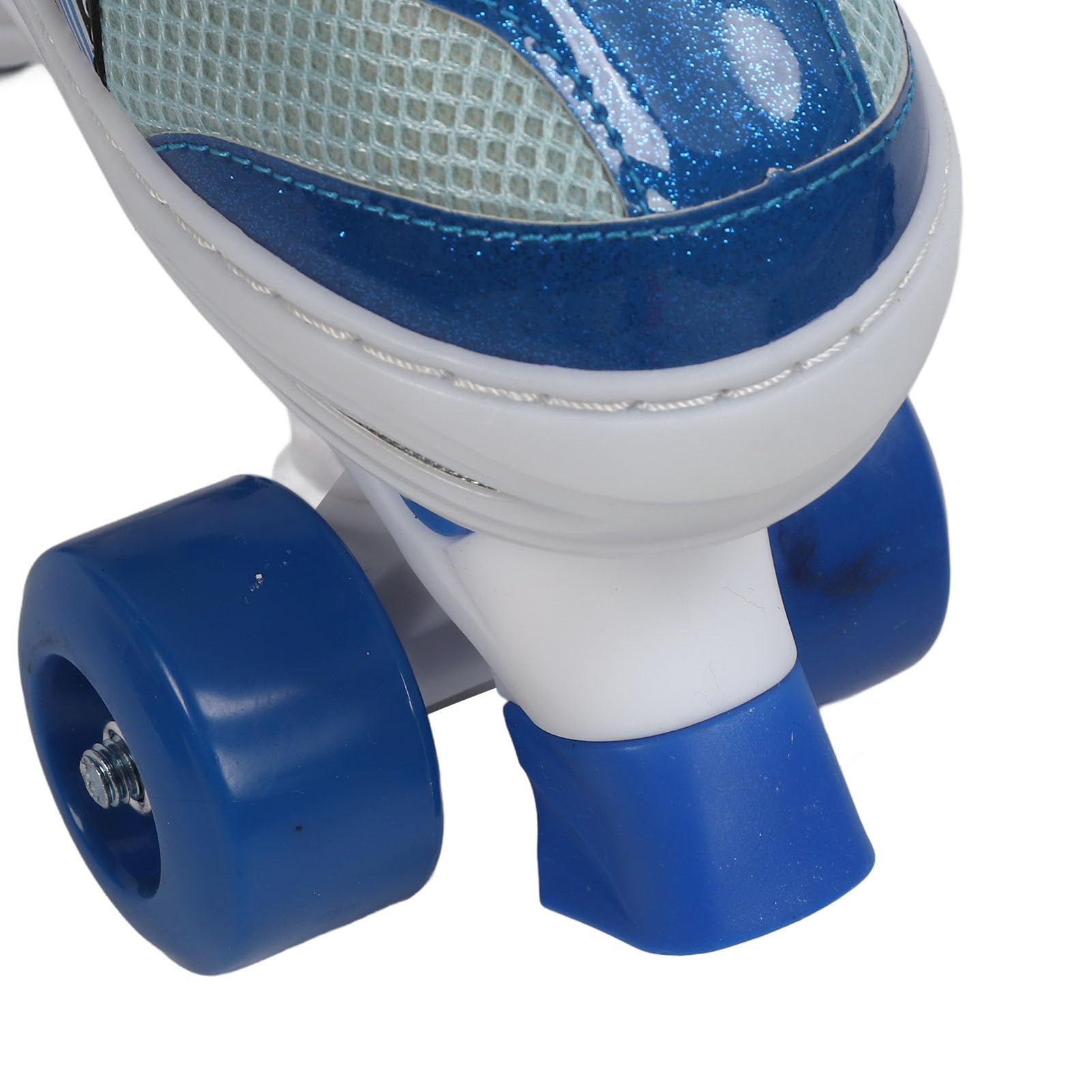 Yinhing Pattini A Rotelle Per Bambini Per Principianti Pattini A Rotelle In Rete In PVC A Quattro Ruote Per Ragazze Dei Ragazzi Comodi Per Interni Stabili All'aperto Blu